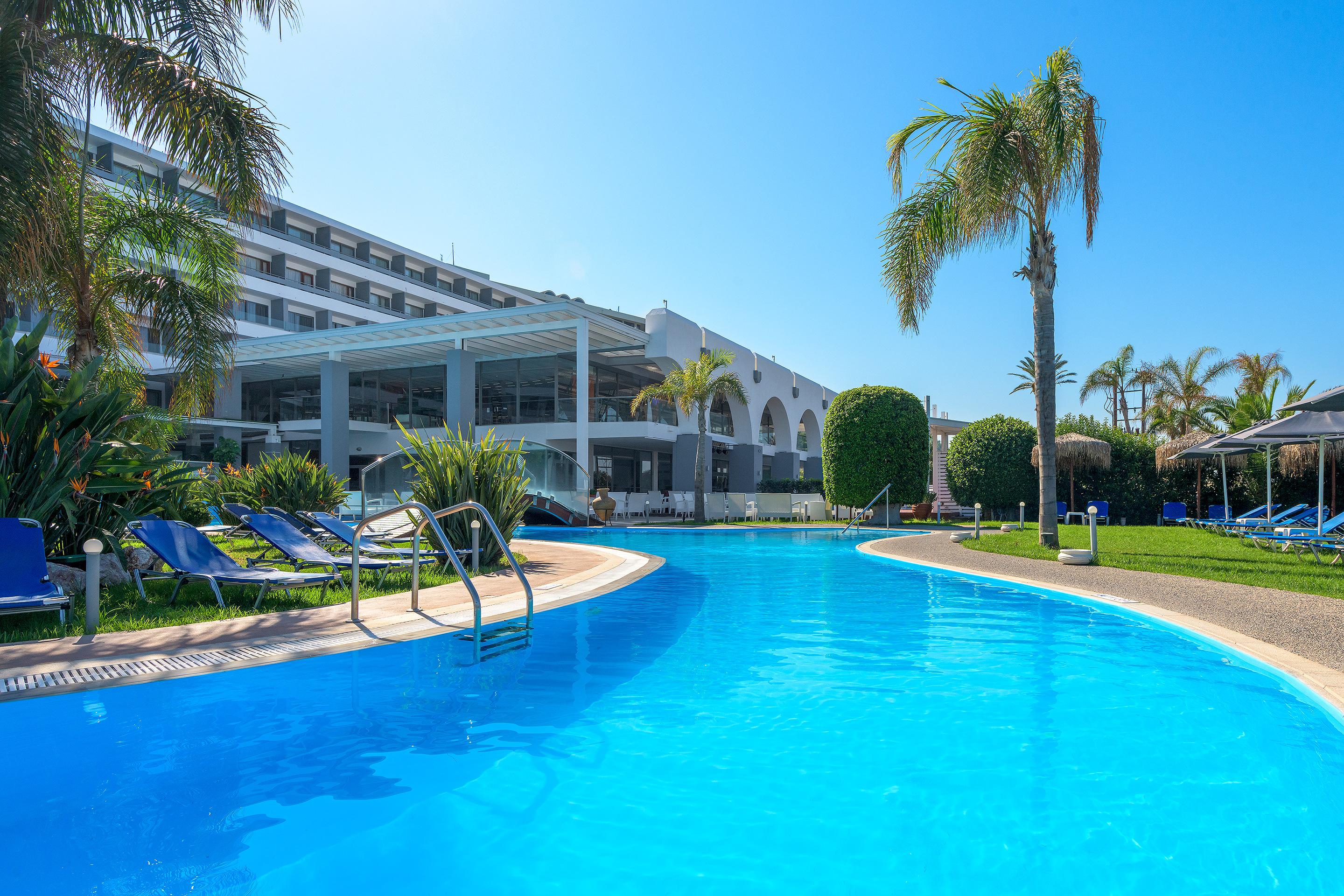 Oceanis Beach Hotel Ixia  Exterior foto