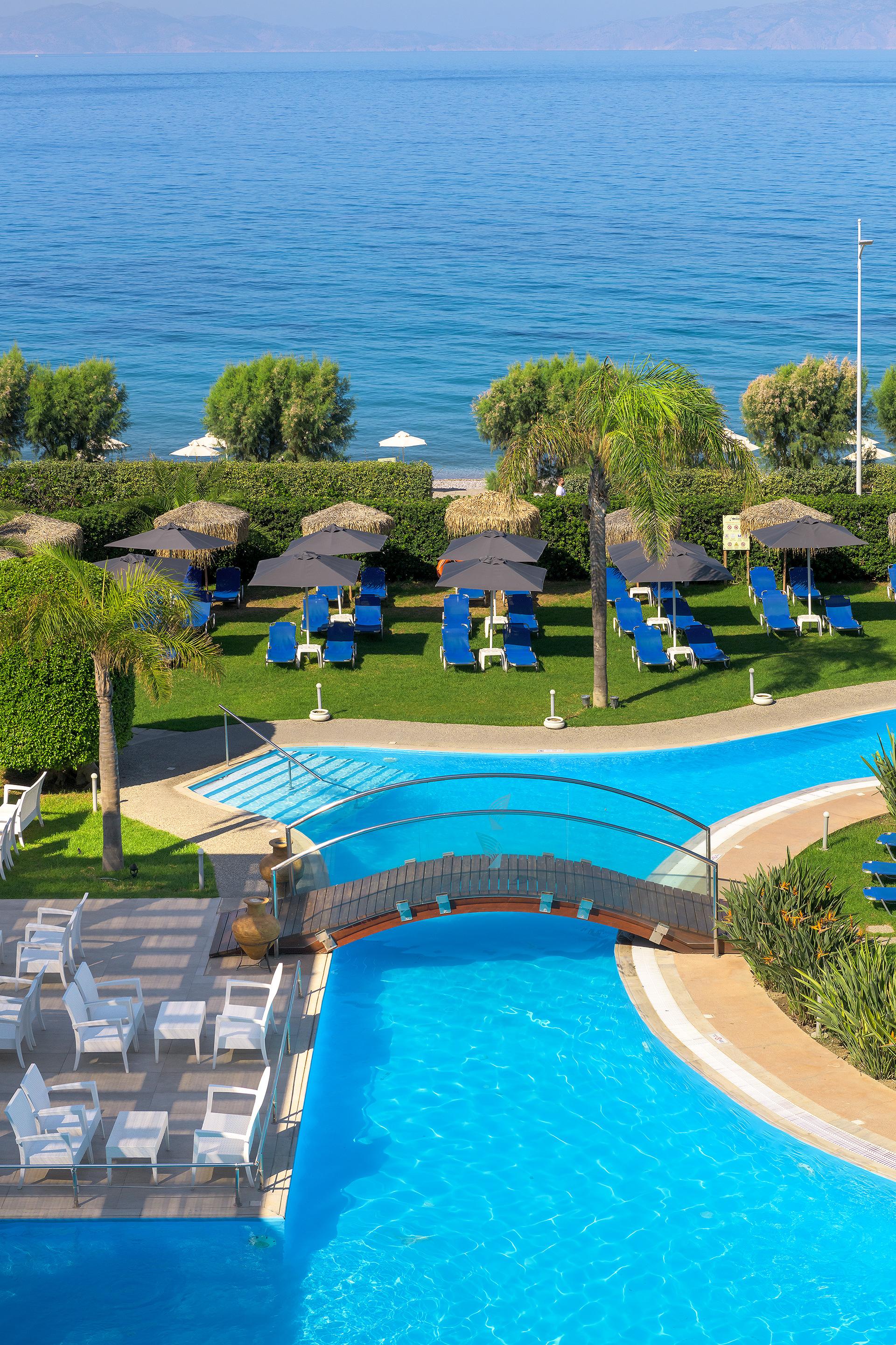 Oceanis Beach Hotel Ixia  Exterior foto