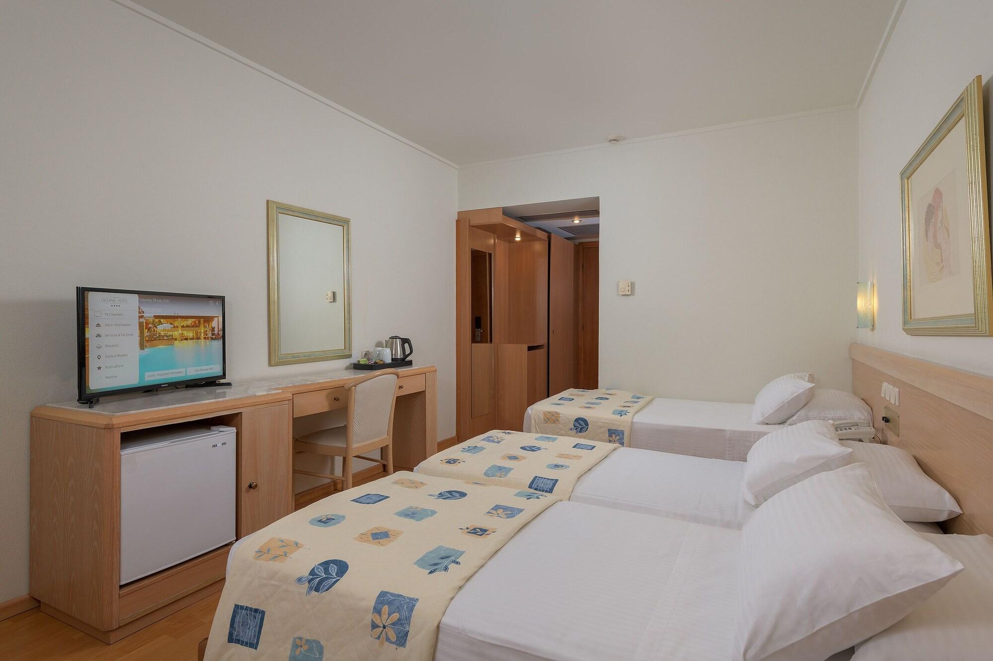 Oceanis Beach Hotel Ixia  Exterior foto