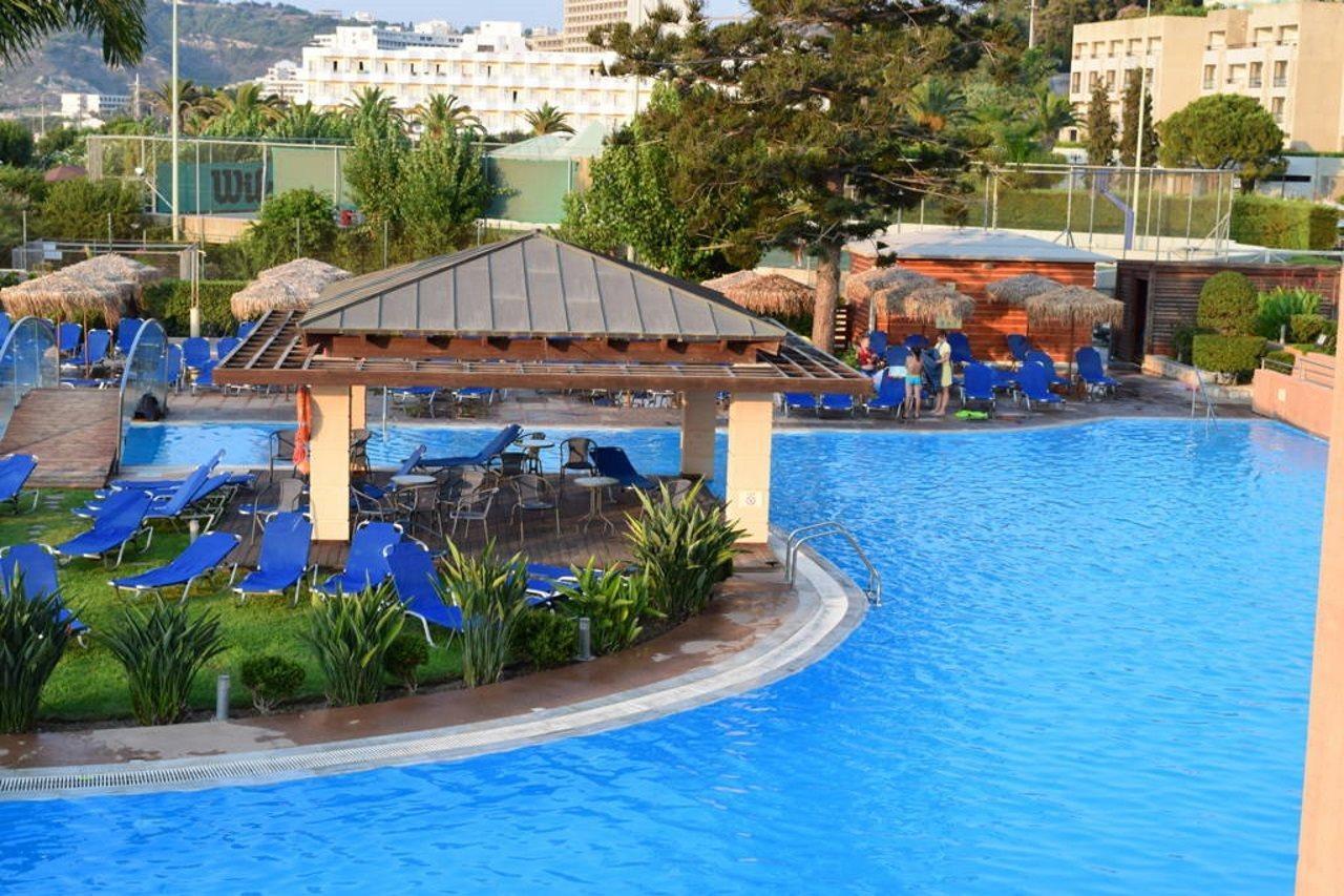 Oceanis Beach Hotel Ixia  Exterior foto